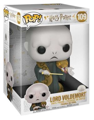 HARRY POTTER FIGURA 25 CM VOLDEMORT (CON NAGINI) POP! FUNKO 109            