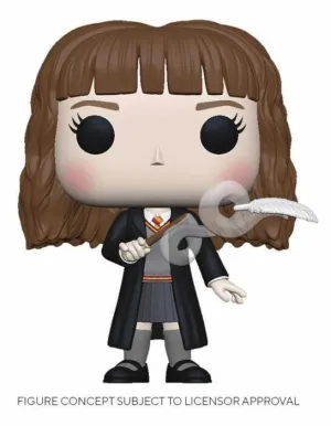 HARRY POTTER FIG 9CM POP HERMIONE CON PLUMA                                