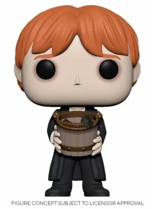 HARRY POTTER FIG 9CM RON WEASLEY POP PUKING SLUGS CON CUBETA                           