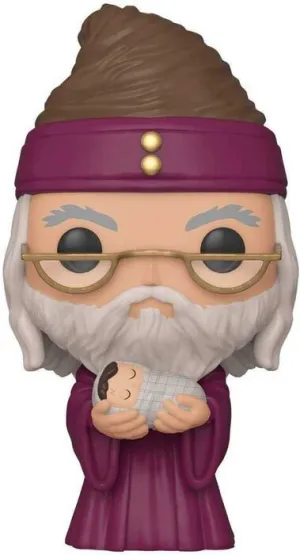HARRY POTTER FIG 9CM POP DUMBLEDORE CON BEBE                               