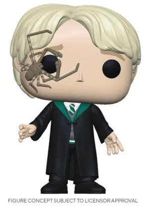 HARRY POTTER FIG 9CM POP MALFOY CON ARAÑA LATIGO                           