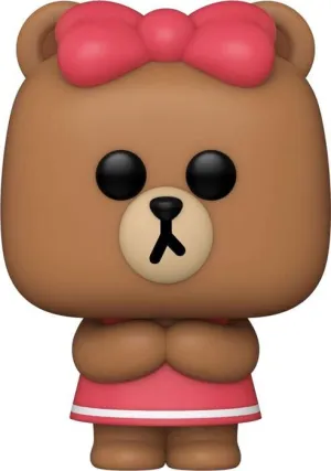 LINE FRIENDS FIGURA POP! ANIMATION VINYL CHOCO 9 CM
