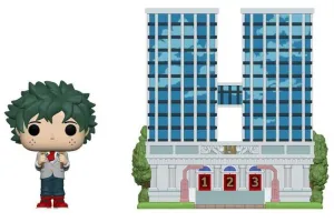 MY HERO ACADEMIA FIG 9CM POP TOWN VINYL DEKU CON UNIFORME DE HIGH SCHOOL   