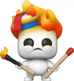 CAZAFANTASMAS: MÁS ALLÁ POP! VINYL FIGURA MINI PUFT ON FIRE 9 CM
