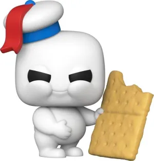 CAZAFANTASMAS: MÁS ALLÁ POP! VINYL FIGURA MINI PUFT CON GALLETA GRAHAM 9 CM