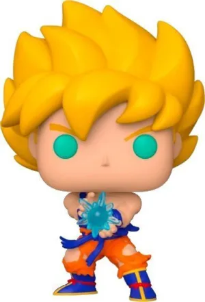 DRAGON BALL Z FIGURA POP! ANIMATION VINYL SS GOKU W/ KAMEHAMEHA WAVE 9 CM