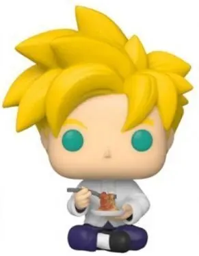 DRAGON BALL Z FIGURA 9 CM SUPER SAIYAN GOHAN WITH NOODLES