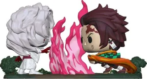 GUARDIANES DE LA NOCHE POP! MOMENT VINYL FIGURA 9CM TANJIRO VS. RUI
