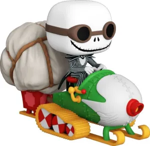 PESADILLA ANTES DE NAVIDAD POP! DISNEY VINYL FIGURA SUPER DELUXE 15CM JACK & SNOWMOBILE