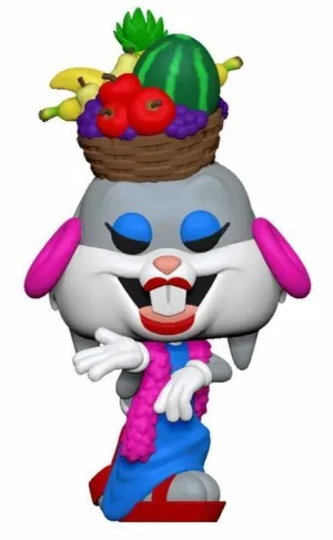 BUGS BUNNY 80 ANIVERSARIO FIG 9CM POP BUGS CON SOMBRERO DE FRUTAS          