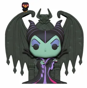VILLANAS DISNEY FIG 9CM POP DELUXE MALEFICENT EN TRONO                     