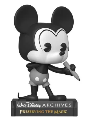 MICKEY MOUSE FIG 9CM POP PLANE CRAZY MICKEY                                