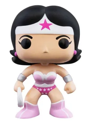 WONDER WOMAN FIG 9CM POP CONCIENCIA CONTRA EL CANCER DE MAMA               