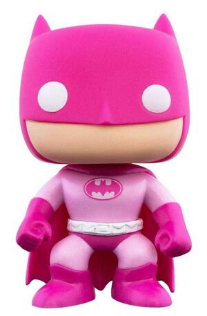 BATMAN FIG 9CM POP CONCIENCIA CONTRA EL CANCER DE MAMA                     