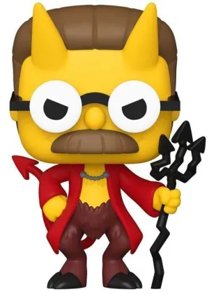 SIMPSON FIG 9CM POP DEVIL FLANDERS                                         
