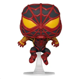 SPIDERMAN MILES MORALES POP! GAMES VINYL FIGURA MILES MORALES STRIKE SUIT 9 CM