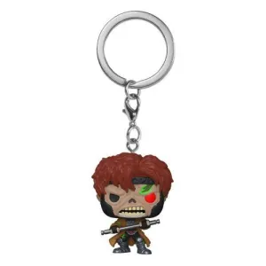 MARVEL ZOMBIES LLAVERO POCKET POP! VINYL ZOMBIE GAMBIT 4 CM