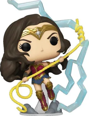 WONDER WOMAN FIG 9CM POP WONDER WOMAN 1984 (GLOW) ED. ESPECIAL             