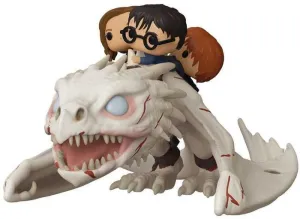 HARRY POTTER FIG 15CM POP DRAGON CON HARRY, RON Y HERMIONE                  
