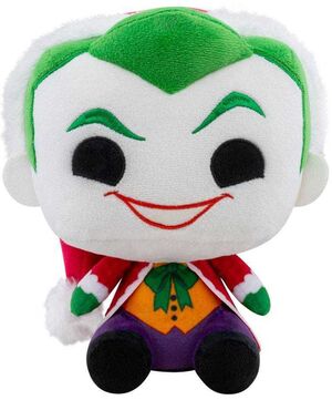 DC HOLIDAY PELUCHE 18CM POP SANTA JOKER                                    