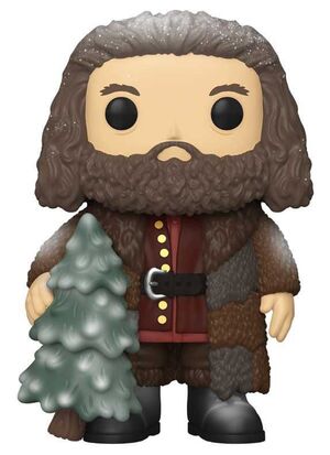 HARRY POTTER HOLIDAY FIG 15CM POP HAGRID                                   