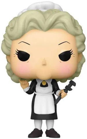 CLUEDO FIG 9CM POP MRS WHITE CON LLAVE INGLESA                             