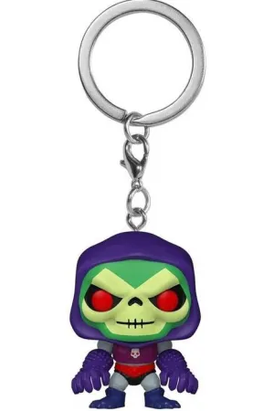 MASTERS OF THE UNIVERSE LLAVERO POCKET POP 4CM SKELETOR CON GUANTES TERROR 