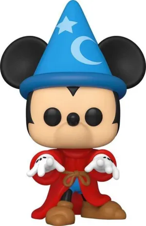 FANTASIA 80TH ANIVERSARIO FIG 9CM POP SORCERER MICKEY                      