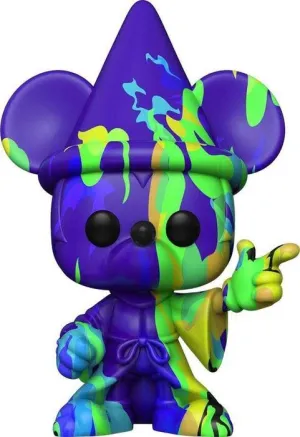 FANTASIA 80TH ANIVERSARIO FIG 9CM POP MICKEY 2 ARTIST SERIES Y CAJA PROTECT
