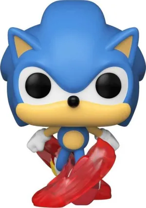 SONIC FIG 9CM POP SONIC 30 ANIVERSARIO CORRIENDO                           