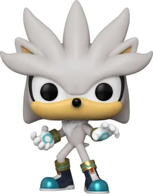 SONIC FIG 9CM POP SONIC 30 ANIVERSARIO SILVER                              
