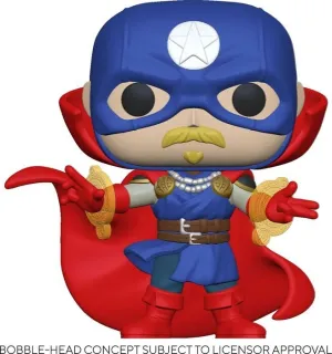 MARVEL INFINITY WARPS FIGURA POP! VINYL SOLDIER SUPREME 9 CM