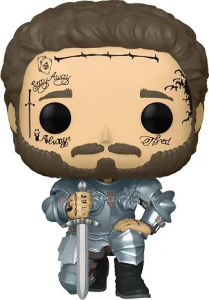 POST MALONE POP! ROCKS VINYL FIGURA KNIGHT 9 CM