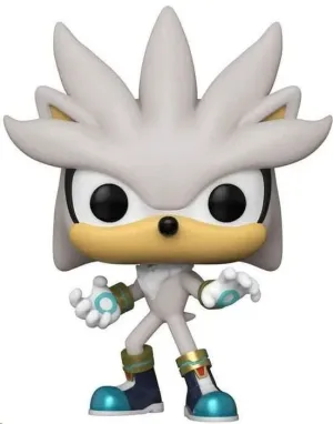 SONIC THE HEDGEHOG POP! GAMES VINYL FIGURA SILVER THE HEDGEHOG (GW) 9 CM