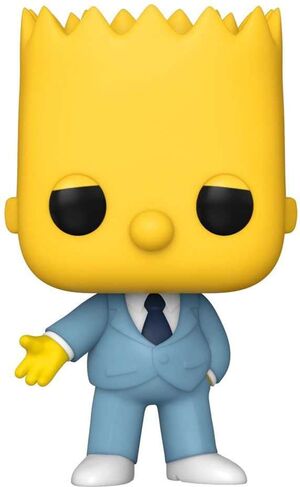 LOS SIMPSON FIG 9CM POP MAFIA BART                                         