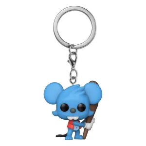 LOS SIMPSON LLAVERO POCKET POP 4CM ITCHY                                   