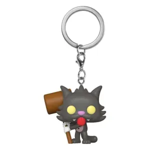 LOS SIMPSON LLAVERO POCKET POP 4CM SCRATCHY                                