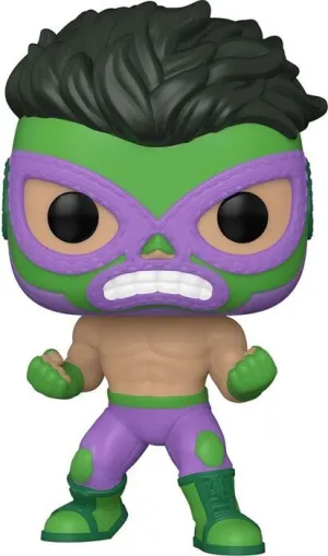 MARVEL LUCHA LIBRE FIGURA POP! VINYL HULK 9 CM