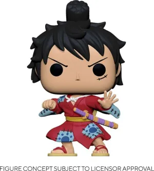ONE PIECE POP! TELEVISION VINYL FIGURA LUFFY IN KIMONO 9 CM