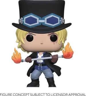 ONE PIECE POP! TELEVISION VINYL FIGURA SABO 9 CM