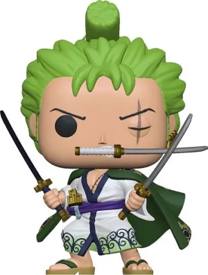 ONE PIECE POP! TELEVISION VINYL FIGURA RORONOA ZORO 9 CM