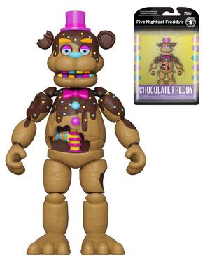 FIVE NIGHTS AT FREDDY'S FIGURA CHOCOLATE FREDDY 13 CM