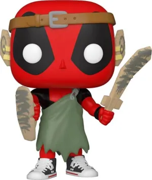 DEADPOOL 30TH ANNIVERSARY FIGURA POP! VINYL NERD DEADPOOL 9 CM