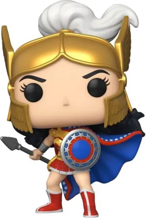 DC COMICS FIGURA POP! HEROES VINYL WW 80TH - WW (CHALLENGE OF THE GODS) 9 CM