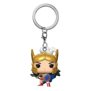 DC COMICS LLAVERO POCKET POP! VINYL WW 80TH - WW (CHALLENGE OF THE GODS) 4 CM