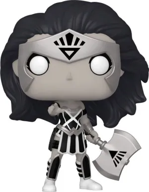WONDER WOMAN FIGURA POP! HEROES VINYL WW 80TH - WW (BLACK LANTERN) 9 CM