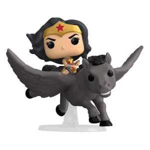 WONDER WOMAN POP! RIDES VINYL FIGURA WONDER WOMAN 80TH ON PEGASUS 15 CM