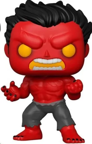 MARVEL FIGURA POP! VINYL RED HULK 9 CM