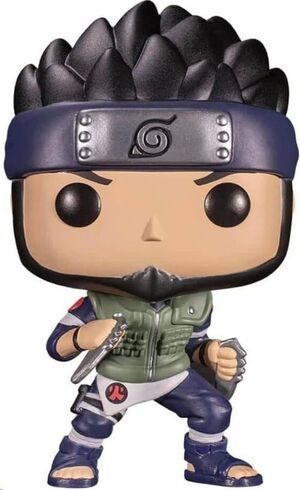 NARUTO POP! ANIMATION VINYL FIGURA ASUMA (METALICO) 9 CM