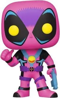 DEADPOOL FIGURA POP! VINYL BLACKLIGHT DEADPOOL 9 CM